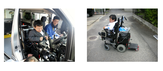 ニッシン＆二人乗り車